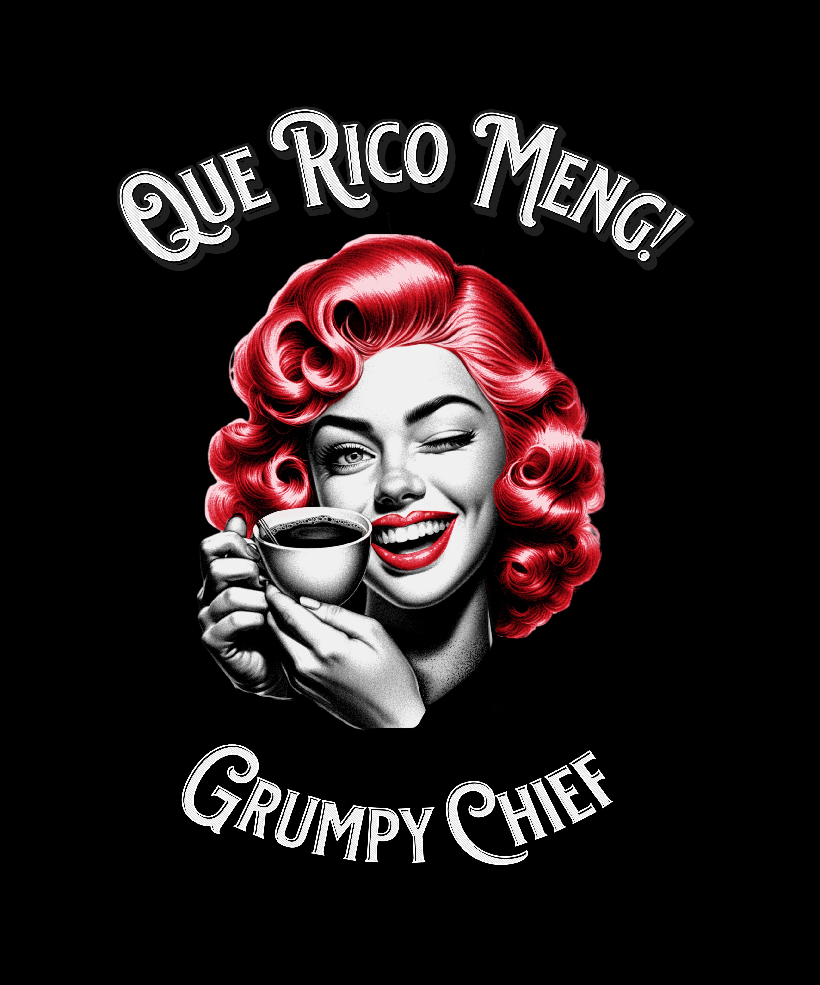 “Que Rico Meng” Pin-Up Girl