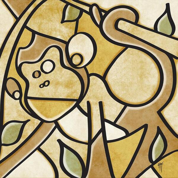 Monkey - Art Print