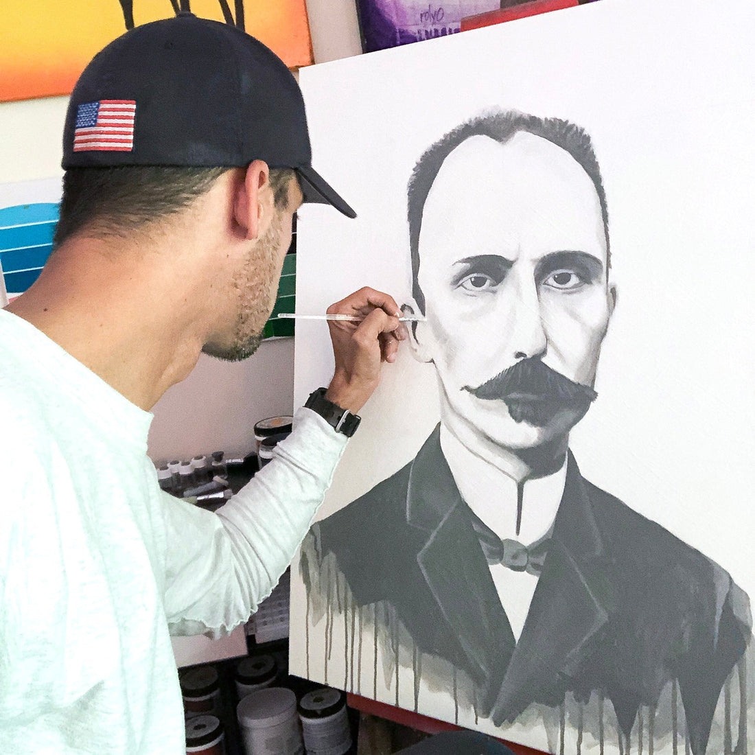 Jose Marti (Canvas Painting)