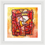Sun Tribe Abstract 1 - Framed Print
