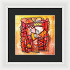 Sun Tribe Abstract 1 - Framed Print