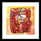 Sun Tribe Abstract 1 - Framed Print