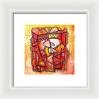 Sun Tribe Abstract 1 - Framed Print