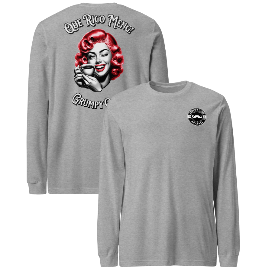 “Que Rico Meng” Pin-Up (Front/Back)