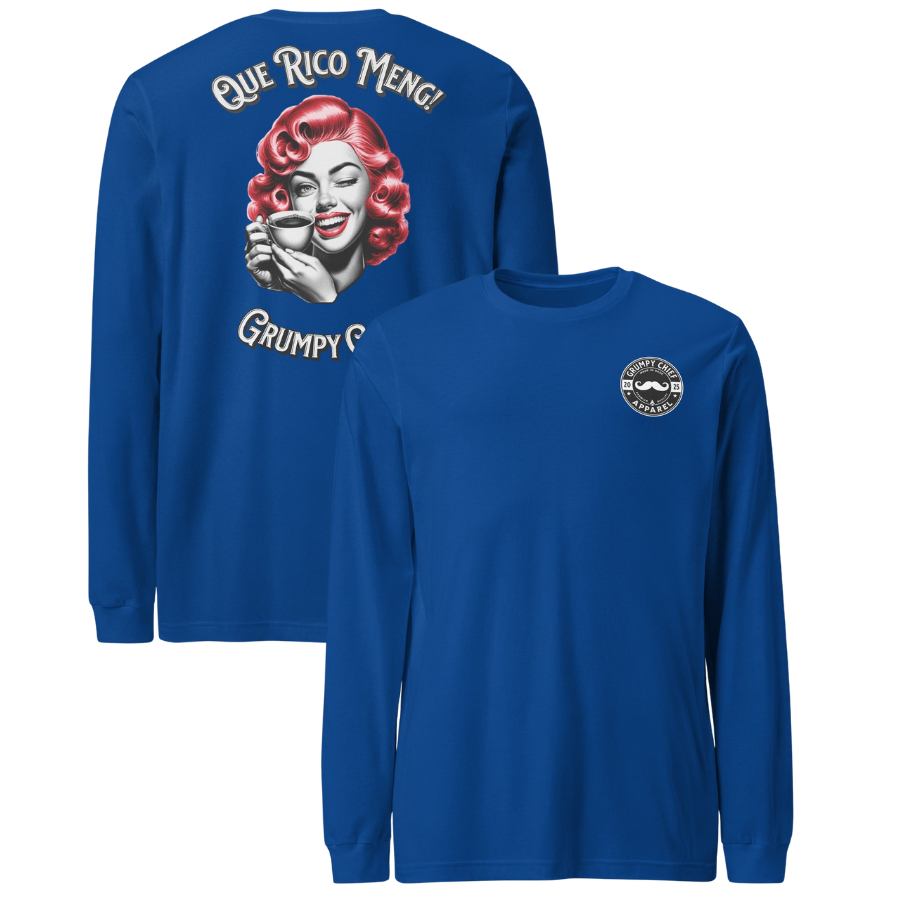 “Que Rico Meng” Pin-Up (Front/Back)