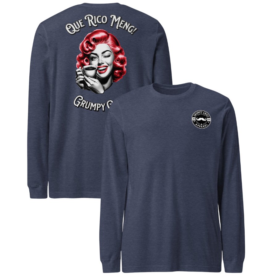 “Que Rico Meng” Pin-Up (Front/Back)