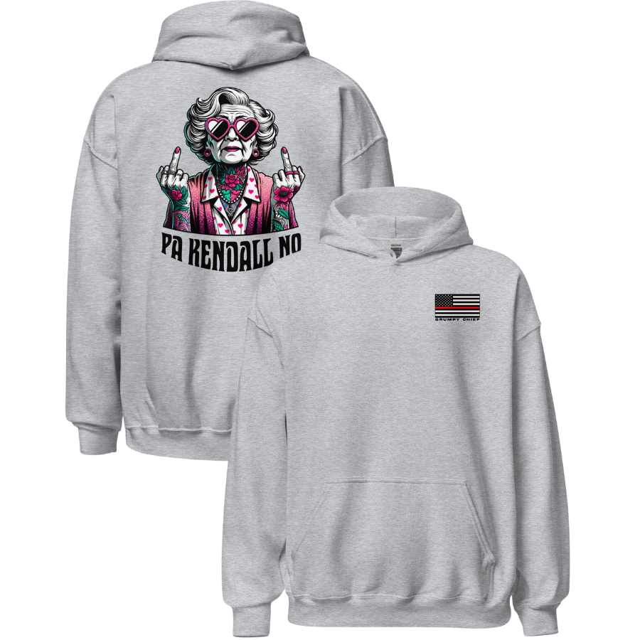 "Pa Kendall No" Hoodie (Front/Back)