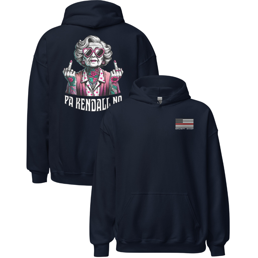 "Pa Kendall No" Hoodie (Front/Back)