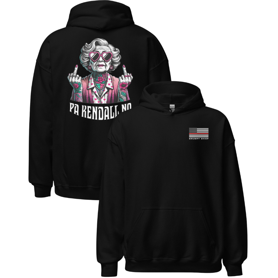 "Pa Kendall No" Hoodie (Front/Back)