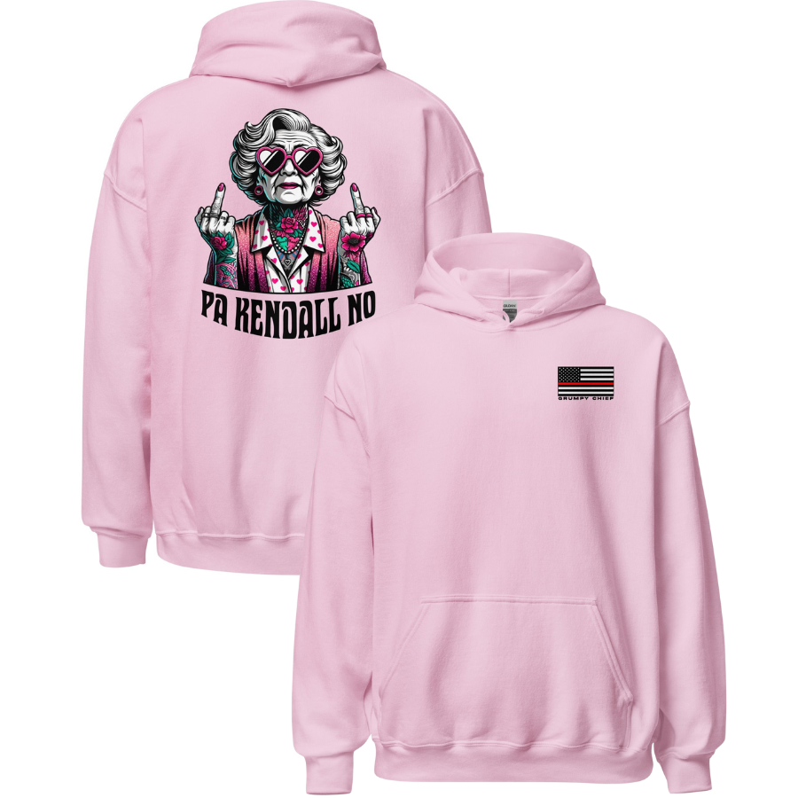 "Pa Kendall No" Hoodie (Front/Back)