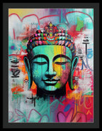 Buddha Head - Framed Print