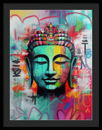 Buddha Head - Framed Print