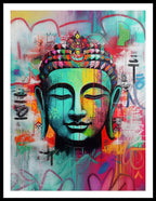 Buddha Head - Framed Print