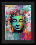 Buddha Head - Framed Print