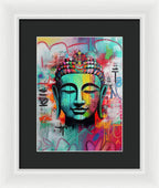 Buddha Head - Framed Print