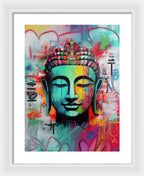 Buddha Head - Framed Print
