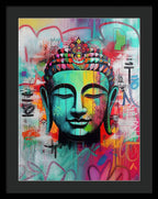 Buddha Head - Framed Print