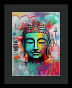 Buddha Head - Framed Print