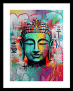 Buddha Head - Framed Print