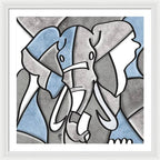 Elephant - Framed Print