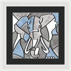 Elephant - Framed Print