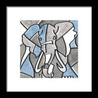 Elephant - Framed Print