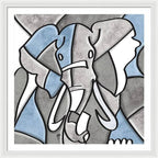 Elephant - Framed Print