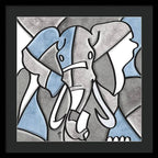 Elephant - Framed Print