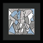 Elephant - Framed Print