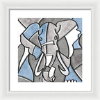 Elephant - Framed Print