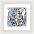 Elephant - Framed Print
