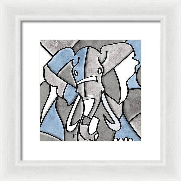 Elephant - Framed Print