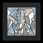 Elephant - Framed Print
