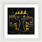Golden Crowns - Framed Print