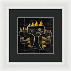 Golden Crowns - Framed Print