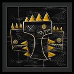 Golden Crowns - Framed Print