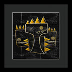 Golden Crowns - Framed Print