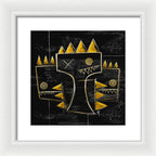 Golden Crowns - Framed Print