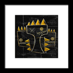 Golden Crowns - Framed Print