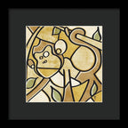 Monkey - Framed Print