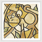 Monkey - Framed Print