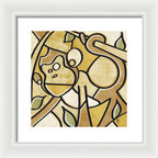 Monkey - Framed Print