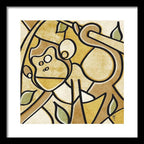 Monkey - Framed Print
