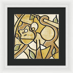 Monkey - Framed Print