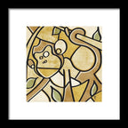 Monkey - Framed Print