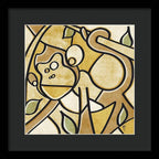Monkey - Framed Print