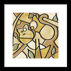 Monkey - Framed Print