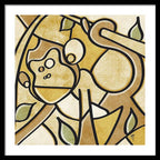 Monkey - Framed Print