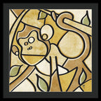 Monkey - Framed Print
