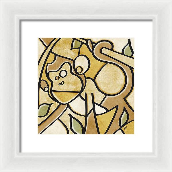 Monkey - Framed Print